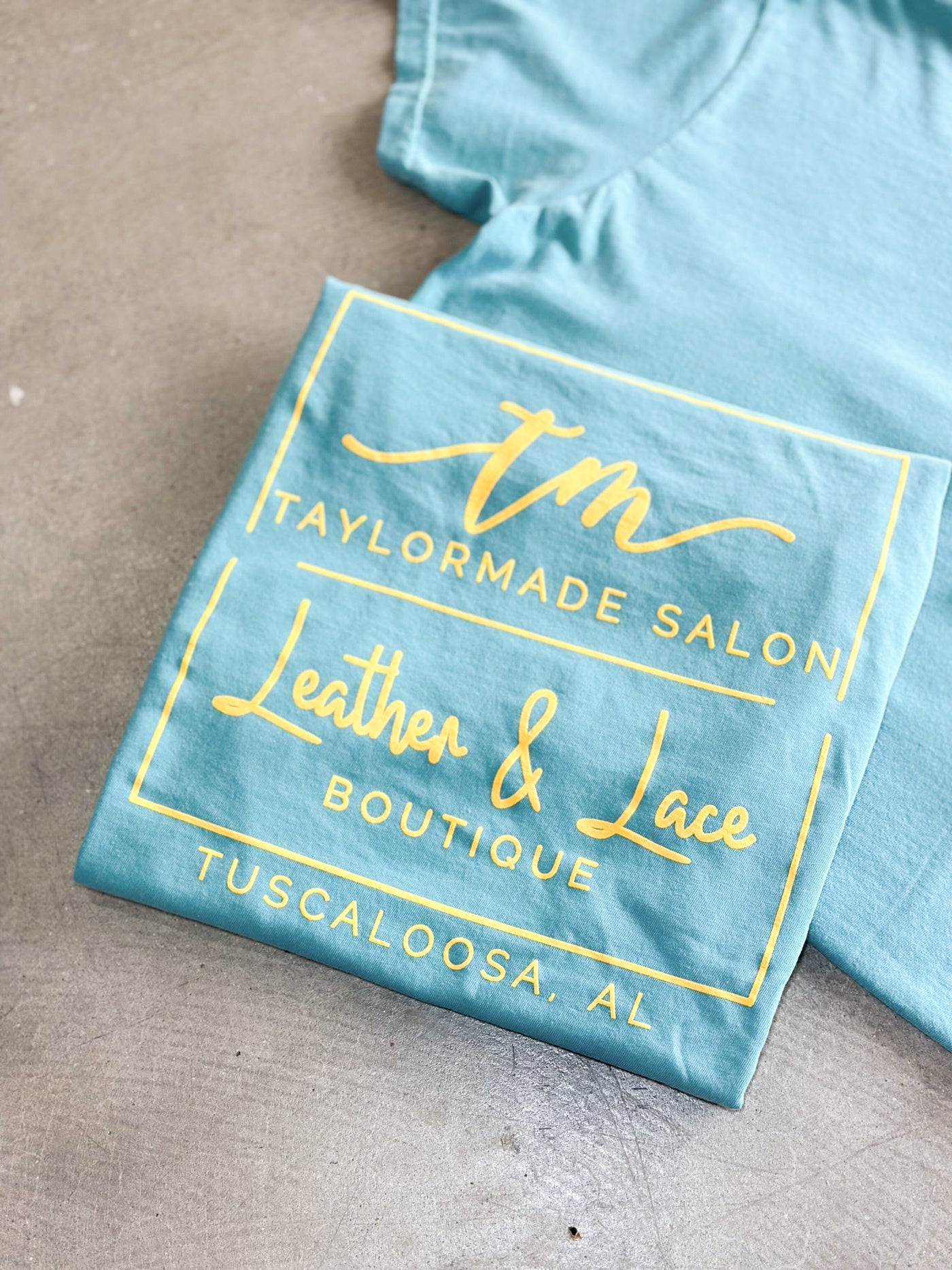TMLL Comfort Color Tee - Summer 2023-120 - TOPS - GRAPHIC TEES-LEATHER & LACE-M-Seafoam-[option4]-[option5]-[option6]-Leather & Lace Boutique Shop