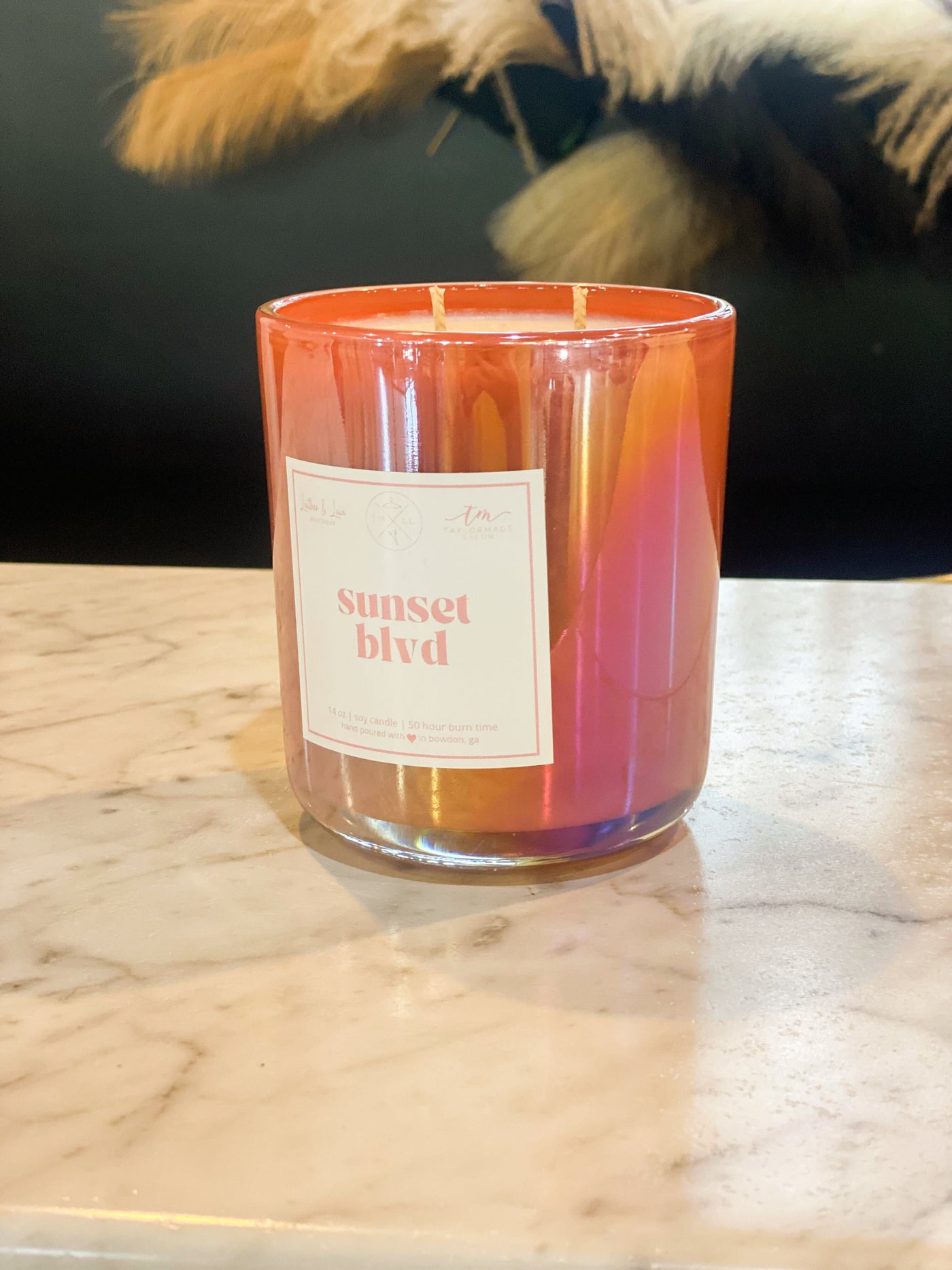 TMLL Signature Candle Collector Vessel - Sunset Blvd-190 - ACCESSORIES - HOME-LEATHER & LACE-[option4]-[option5]-[option6]-Leather & Lace Boutique Shop