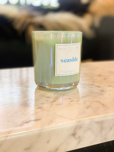 TMLL Signature Candle Collector Vessel - Seaside-190 - ACCESSORIES - HOME-LEATHER & LACE-[option4]-[option5]-[option6]-Leather & Lace Boutique Shop