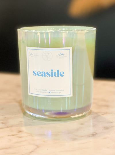 TMLL Signature Candle Collector Vessel - Seaside-190 - ACCESSORIES - HOME-LEATHER & LACE-[option4]-[option5]-[option6]-Leather & Lace Boutique Shop