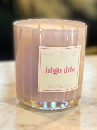 TMLL Signature Candle Collector Vessel - High Tide-190 - ACCESSORIES - HOME-LEATHER & LACE-[option4]-[option5]-[option6]-Leather & Lace Boutique Shop