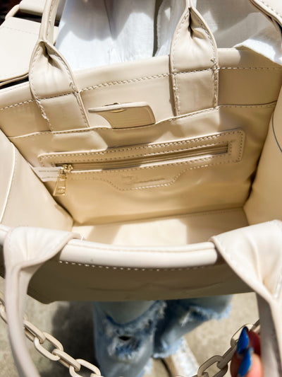 Vintage Havana Alyce Bag- Beige-190 - ACCESSORIES - BAGS/BELTS-VINTAGE HAVANA-[option4]-[option5]-[option6]-Leather & Lace Boutique Shop