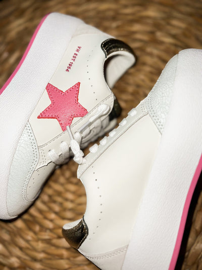 Vintage Havana Ream Sneakers- Pink-180 - SHOES-VINTAGE HAVANA-[option4]-[option5]-[option6]-Leather & Lace Boutique Shop