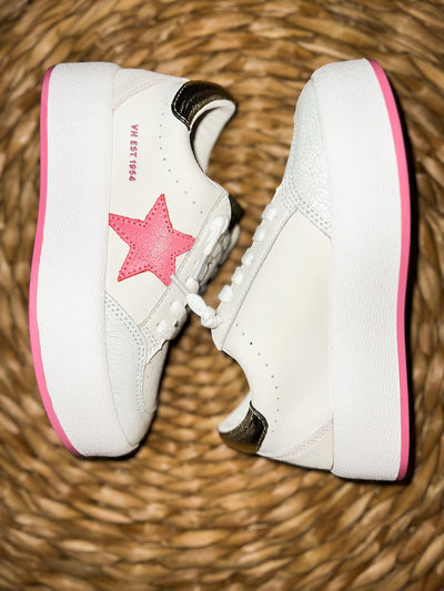 Vintage Havana Ream Sneakers- Pink-180 - SHOES-VINTAGE HAVANA-[option4]-[option5]-[option6]-Leather & Lace Boutique Shop