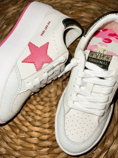 Vintage Havana Ream Sneakers- Pink-180 - SHOES-VINTAGE HAVANA-[option4]-[option5]-[option6]-Leather & Lace Boutique Shop
