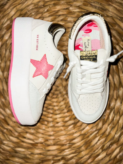 Vintage Havana Ream Sneakers- Pink-180 - SHOES-VINTAGE HAVANA-[option4]-[option5]-[option6]-Leather & Lace Boutique Shop