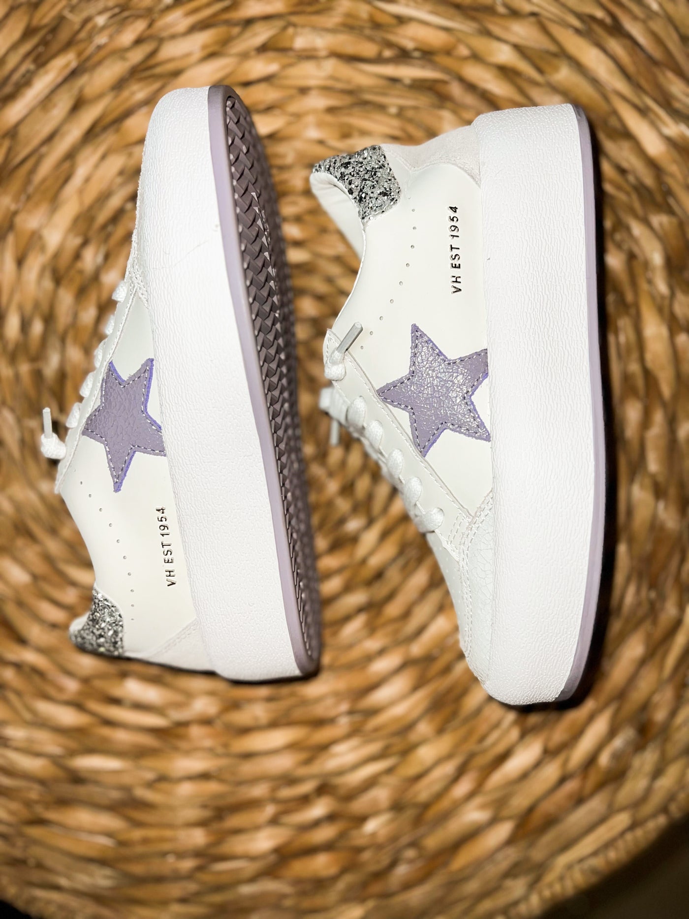 Vintage Havana Ream Sneakers- Purple/Grey-180 - SHOES-VINTAGE HAVANA-[option4]-[option5]-[option6]-Leather & Lace Boutique Shop