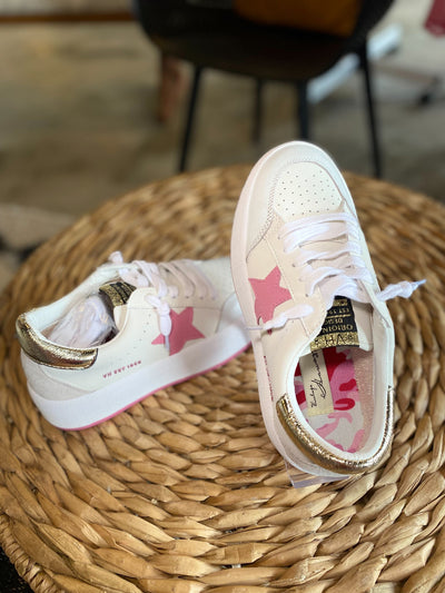 Vintage Havana Ream Sneakers- Pink-180 - SHOES-VINTAGE HAVANA-[option4]-[option5]-[option6]-Leather & Lace Boutique Shop