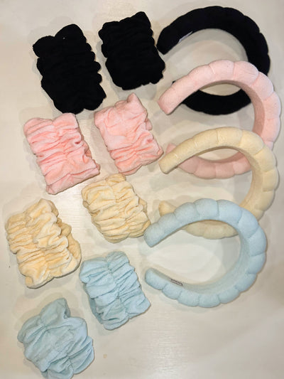 Bubble Headband + Wristband Set by Beaut.-190 - ACCESSORIES - BEAUTY-BEAUT-[option4]-[option5]-[option6]-Leather & Lace Boutique Shop
