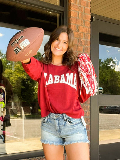Block Alabama Knit Sweater-130 - TOPS - SWEATERS/SWEATSHIRTS-LE LIS-[option4]-[option5]-[option6]-Leather & Lace Boutique Shop