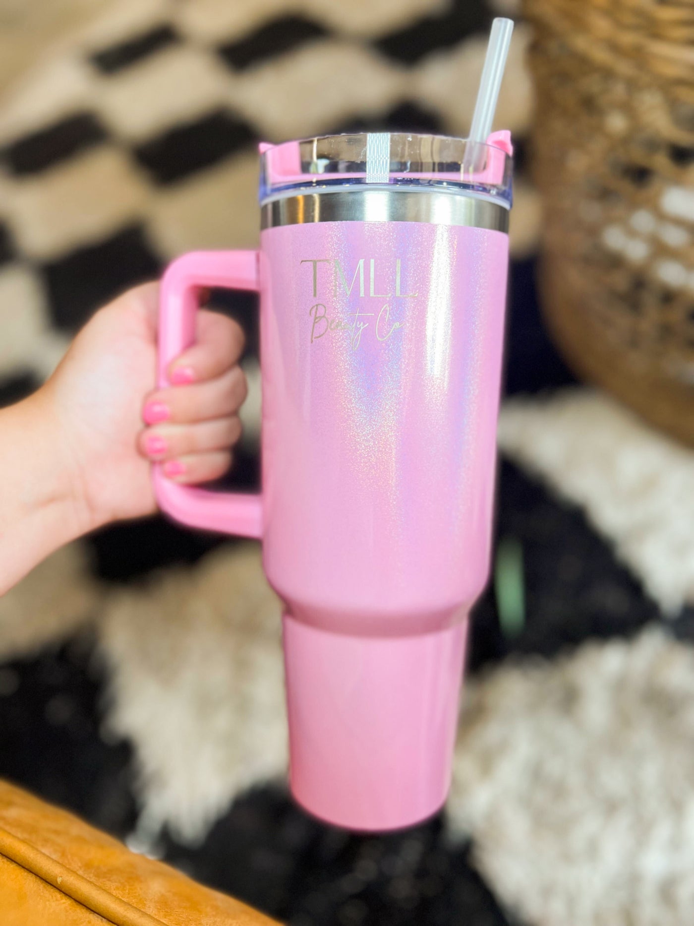TMLL Taylor Tumbler-190 - ACCESSORIES - GIFT-LEATHER & LACE-Rose Quartz-[option4]-[option5]-[option6]-Leather & Lace Boutique Shop