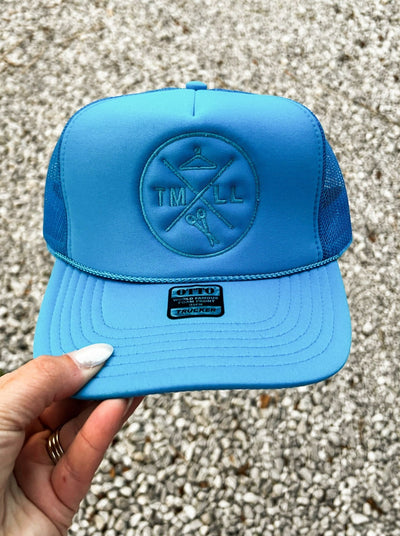 TMLL Neon Trucker Hat-190 - ACCESSORIES - HATS/HEADWEAR-LEATHER & LACE-Blue-[option4]-[option5]-[option6]-Leather & Lace Boutique Shop