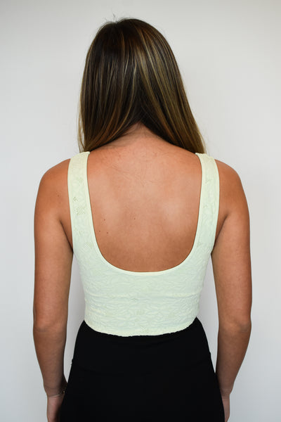 Lace V Neck Brami- Pistachio-300 - ADS - TOPS-NIKIBIKI-[option4]-[option5]-[option6]-Leather & Lace Boutique Shop