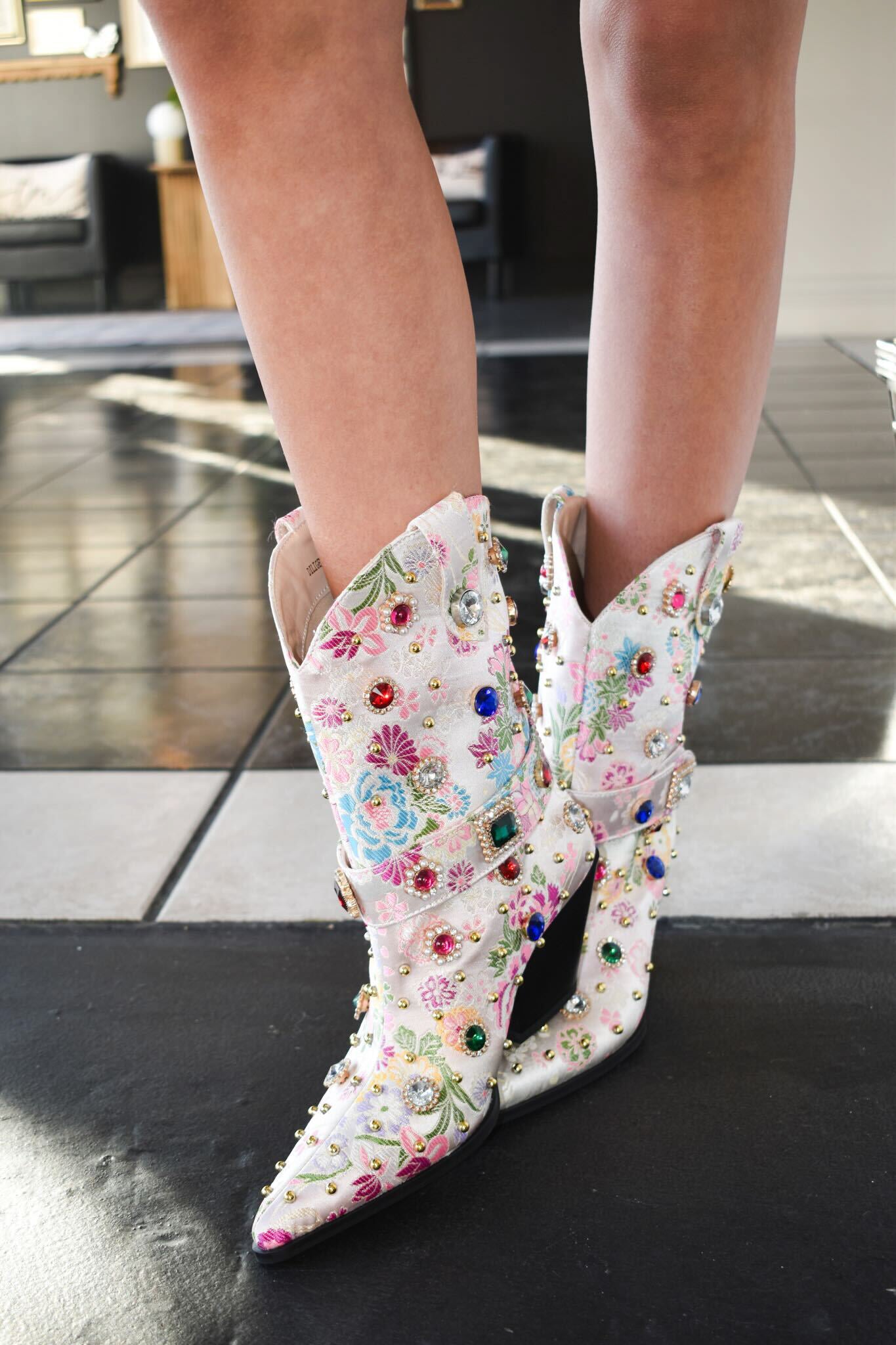 Azalea Wang Diligent Western Boots-180 - SHOES-AZALEA WANG-[option4]-[option5]-[option6]-Leather & Lace Boutique Shop