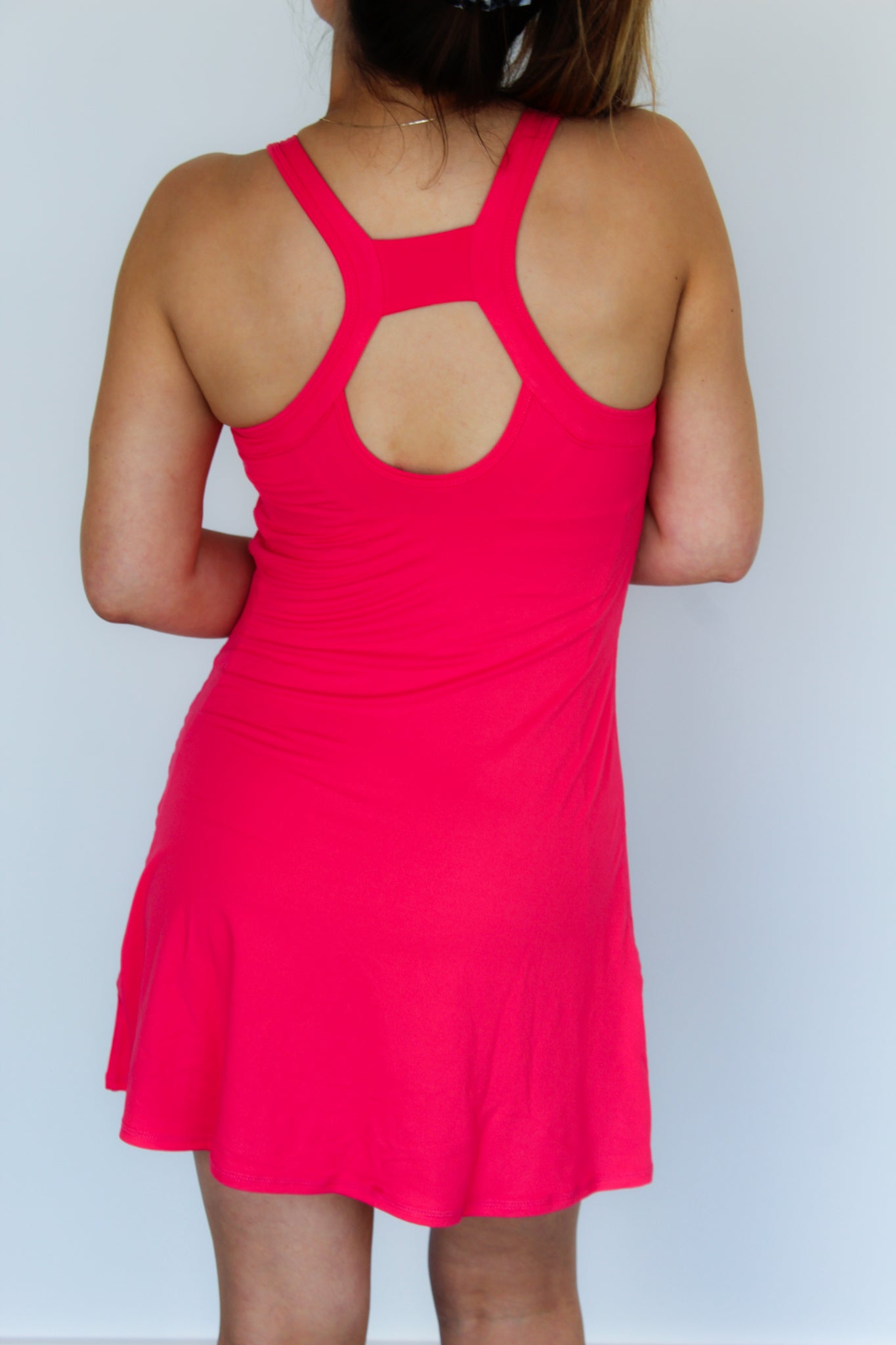 Serena Active Romper- Hot Pink-170 - DRESSES / ROMPERS / SETS-RAE MODE-[option4]-[option5]-[option6]-Leather & Lace Boutique Shop
