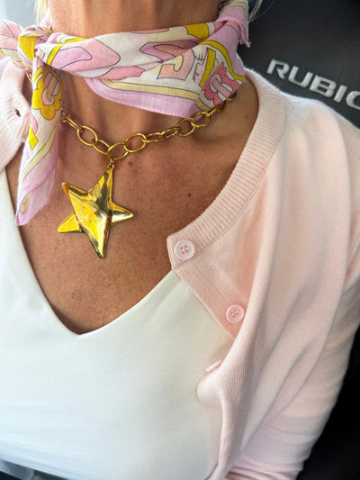 Statement Star Necklace-190 - ACCESSORIES - JEWELRY-CHANSUTT PEARLS-[option4]-[option5]-[option6]-Leather & Lace Boutique Shop