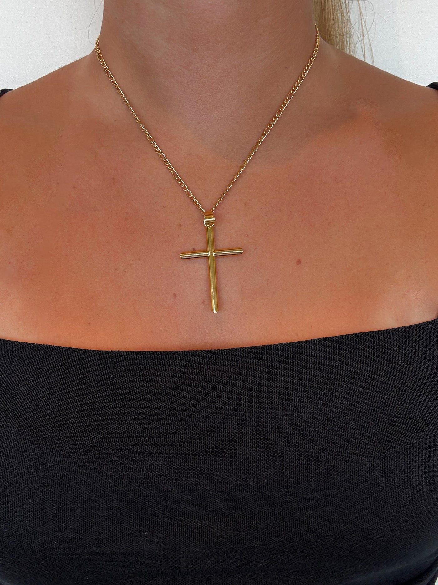 Simple Cross Necklace