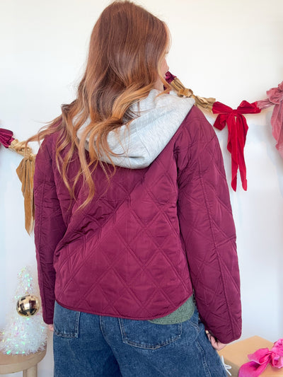 Cozy Quilted Hooded Jacket