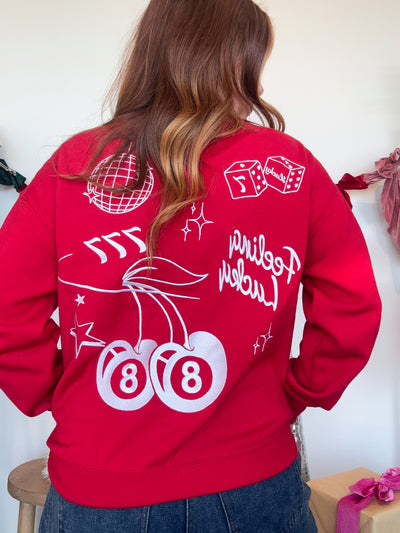 Feeling Lucky Graphic Crewneck