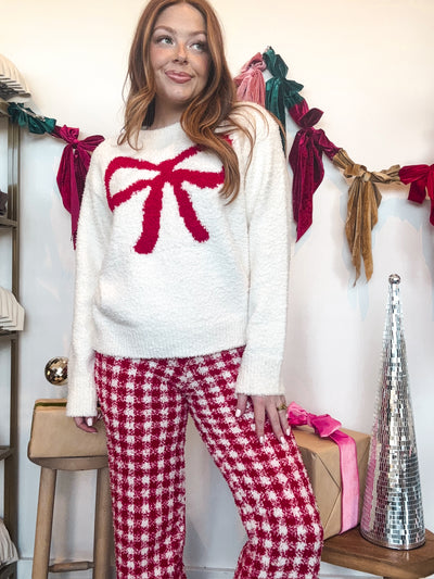 Teddy Fleece Knit Set-130 - TOPS - SWEATERS/SWEATSHIRTS-RARE RAW-[option4]-[option5]-[option6]-Leather & Lace Boutique Shop