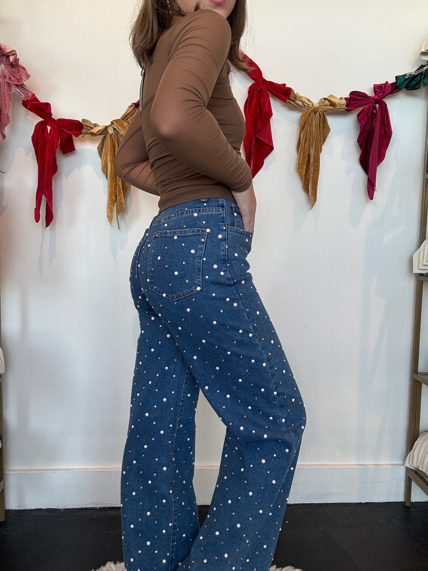 Pearl Straight Leg Denim