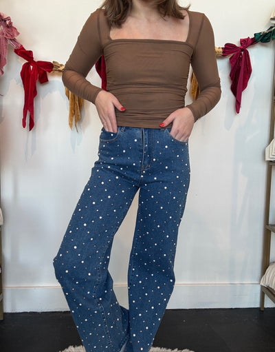 Pearl Straight Leg Denim