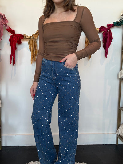 Pearl Straight Leg Denim