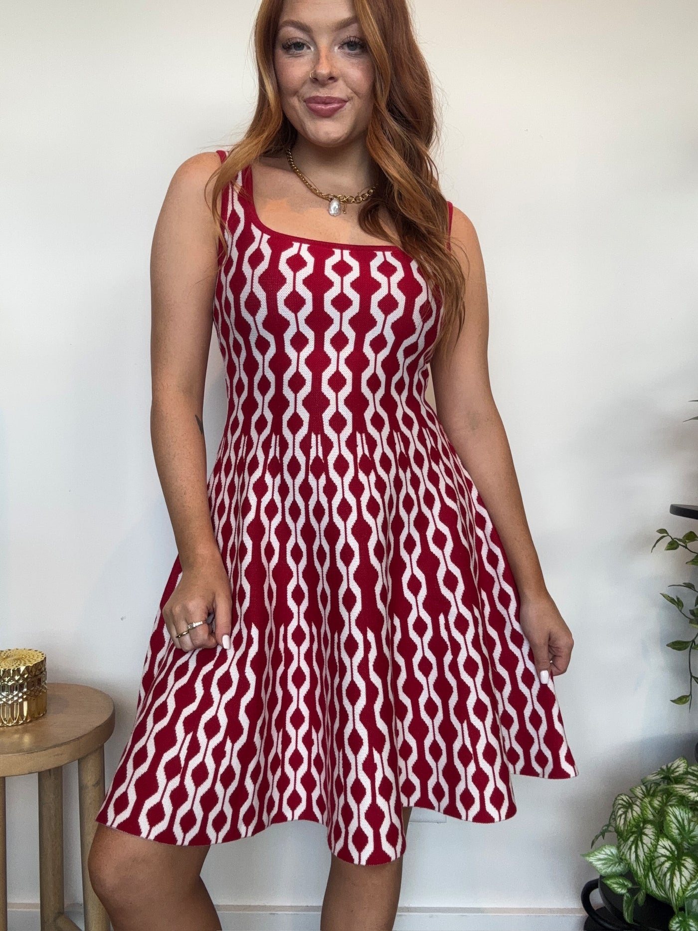 Payton Geometric Mini Dress