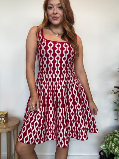 Payton Geometric Mini Dress