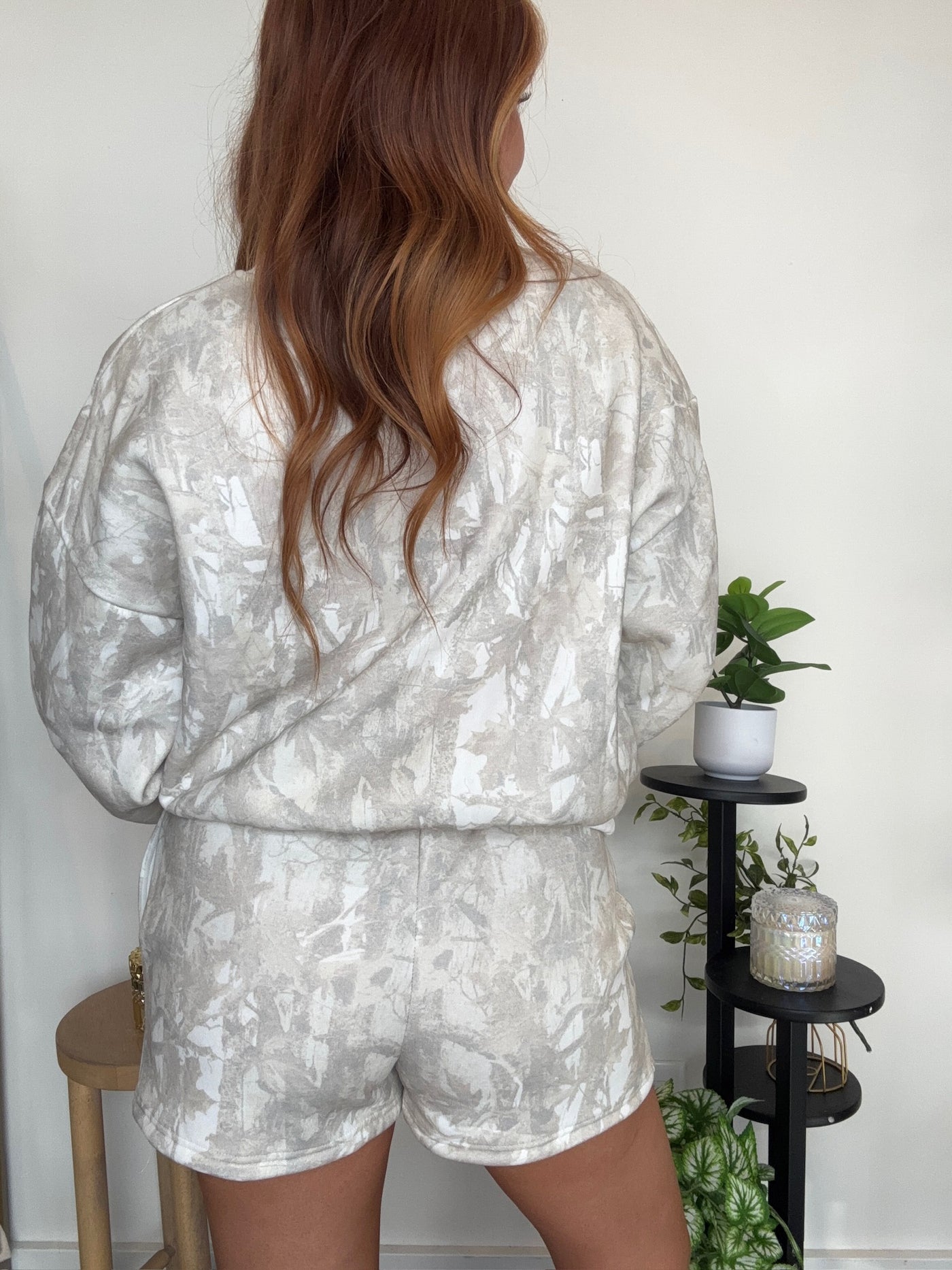 Woodland Camo Crewneck Set