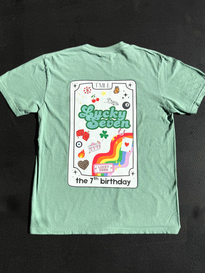 7th Birthday Comfort Color Tee