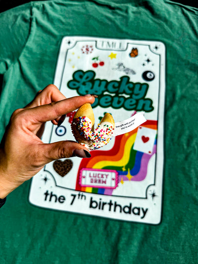 7th Birthday Comfort Color Tee