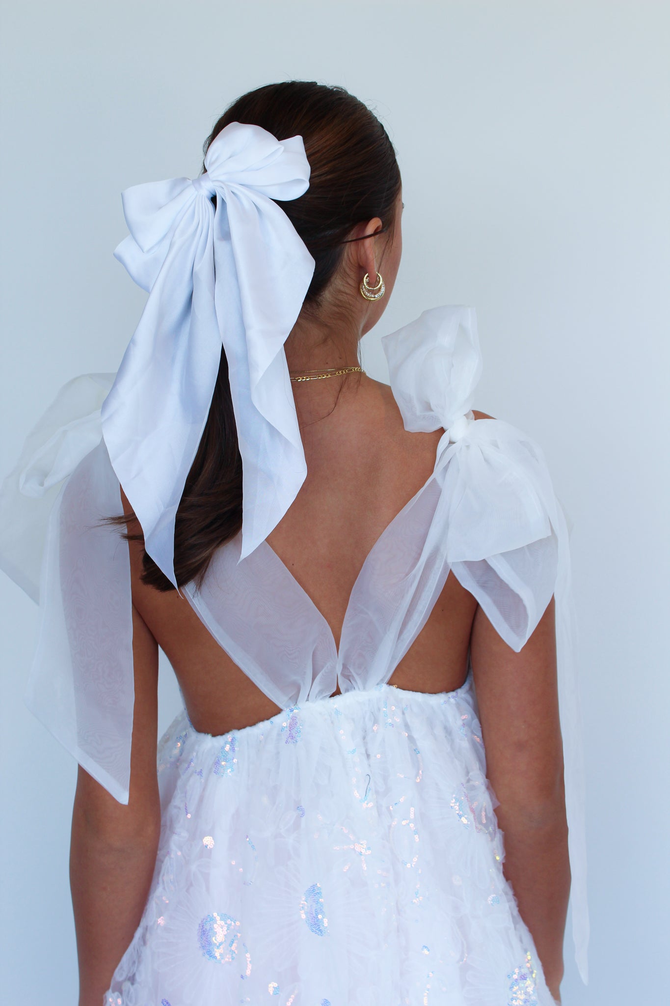 Little White Church Mini Dress-170 - DRESSES / ROMPERS / SETS-LEATHER & LACE-[option4]-[option5]-[option6]-Leather & Lace Boutique Shop