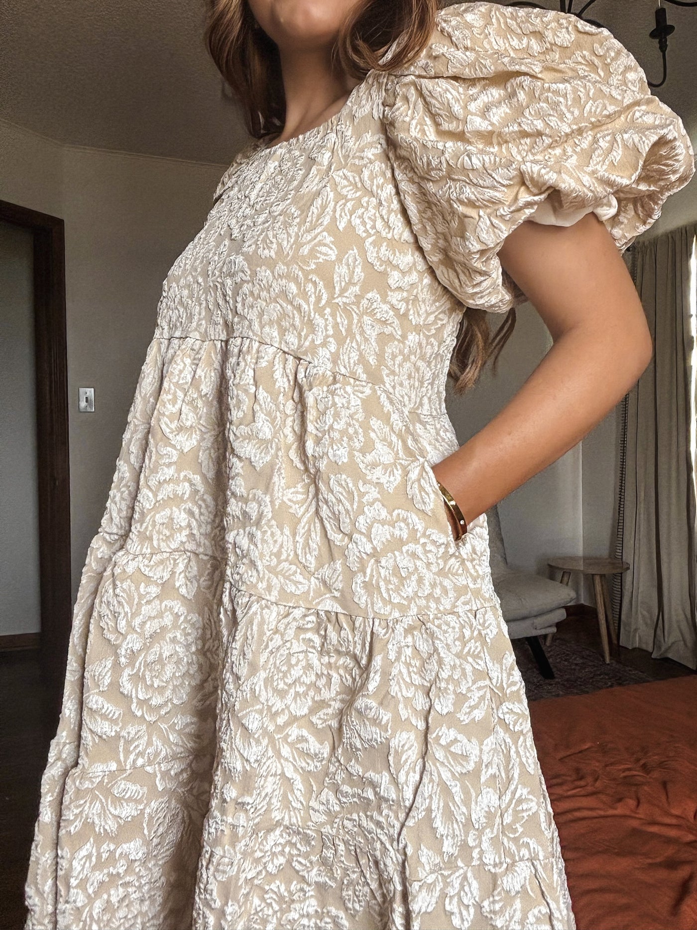 Dolly Jacquard Dress