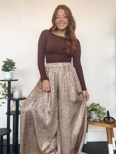 Wild Side Wide Leg Pants