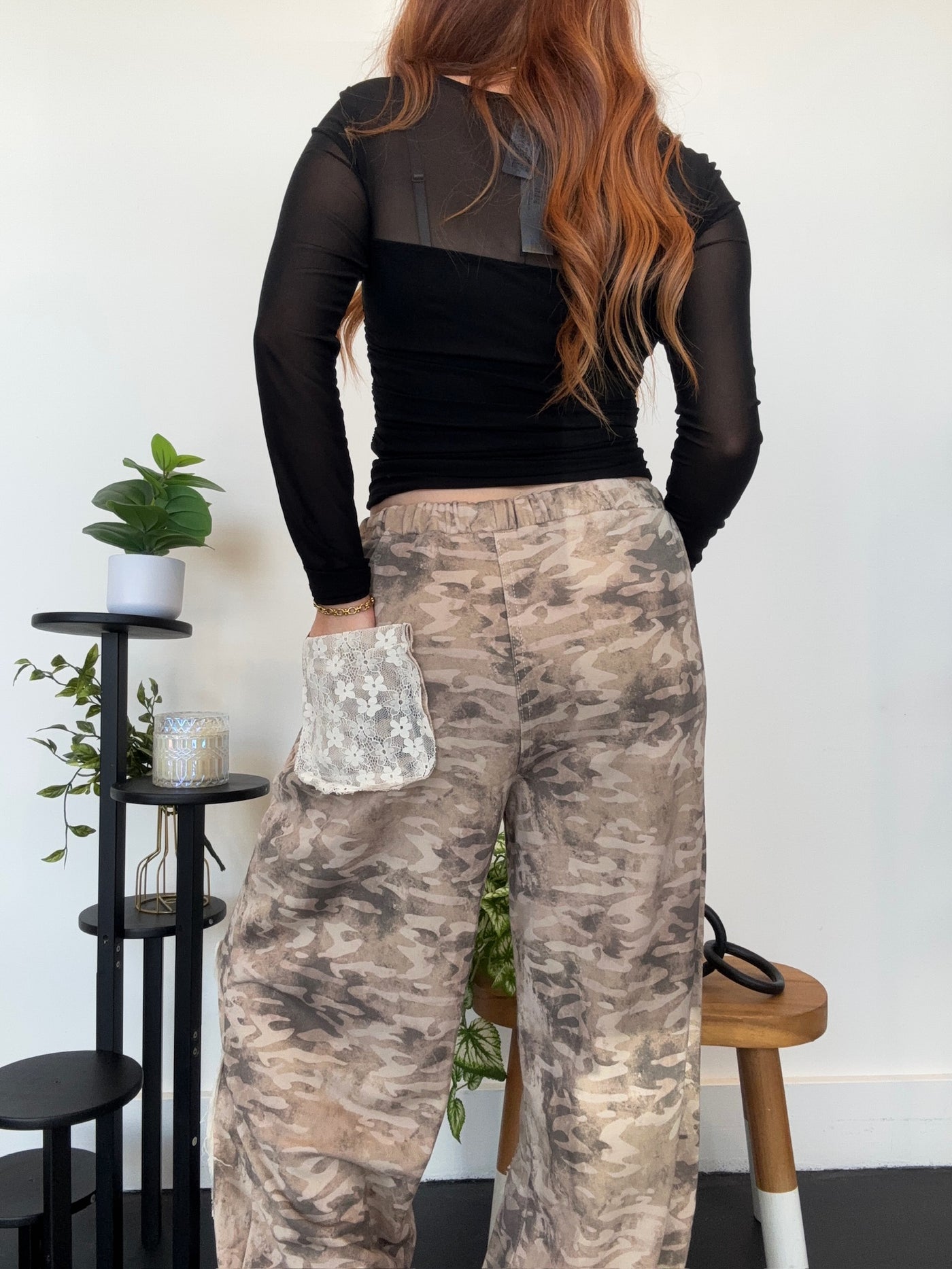 Camo Patchwork Joggers