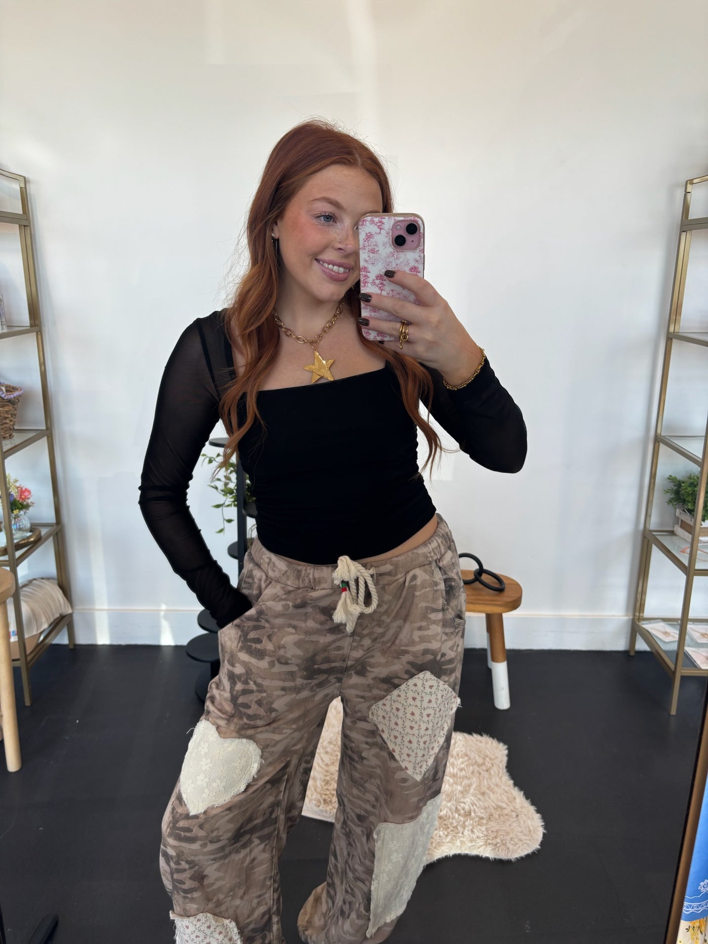 Camo Patchwork Joggers