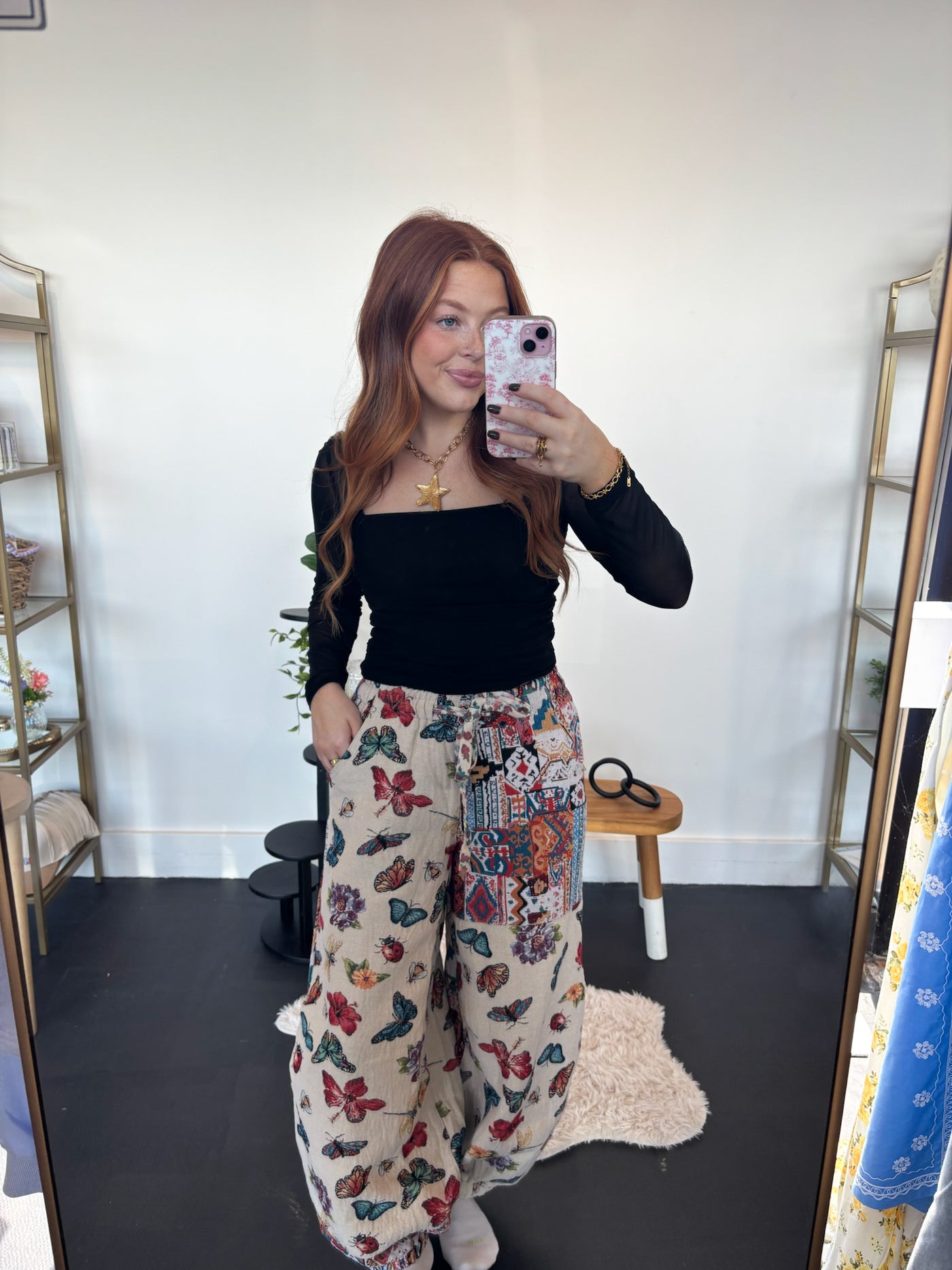 Butterflies & Textiles Joggers