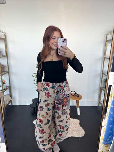 Butterflies & Textiles Joggers