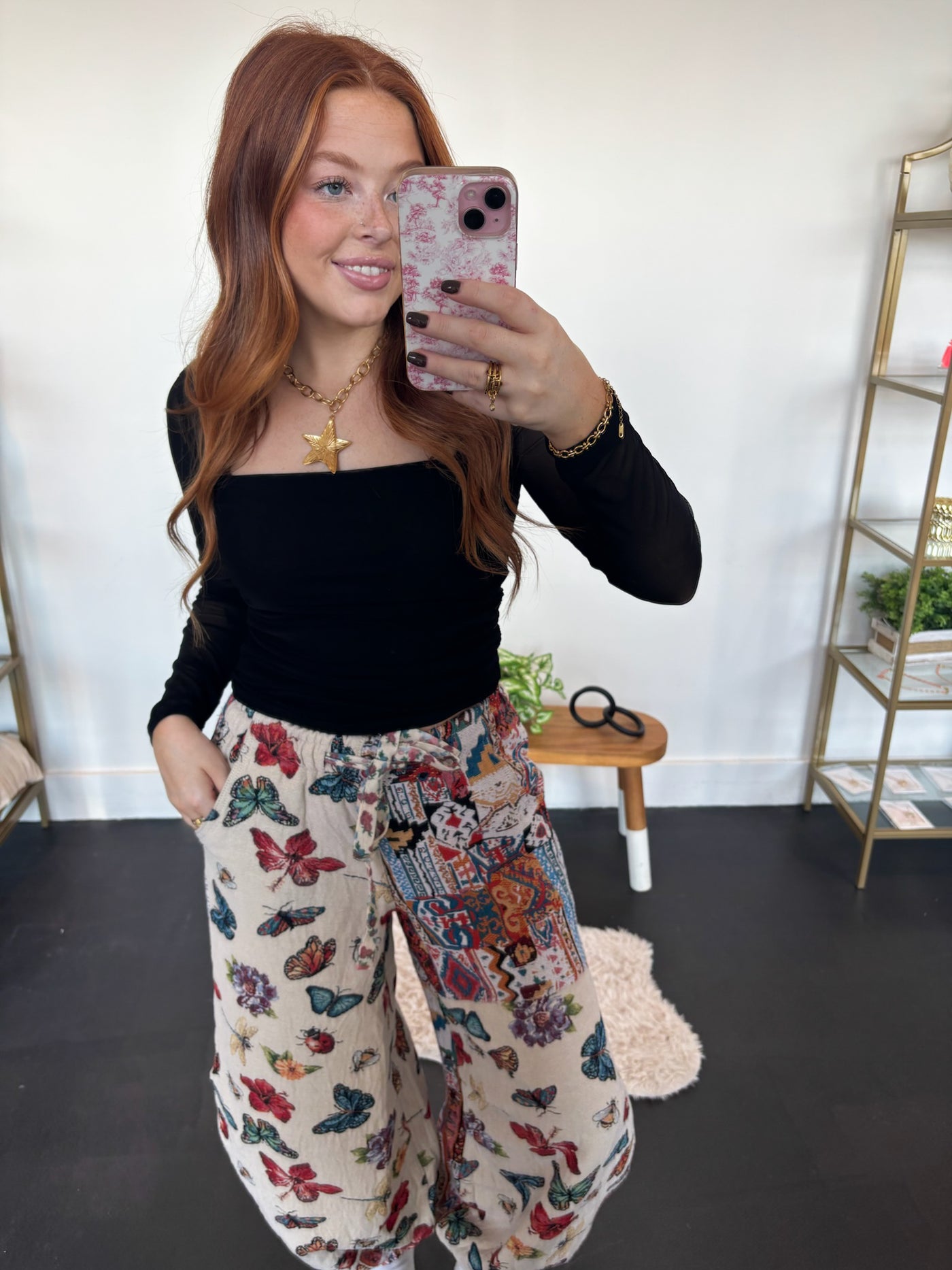Butterflies & Textiles Joggers