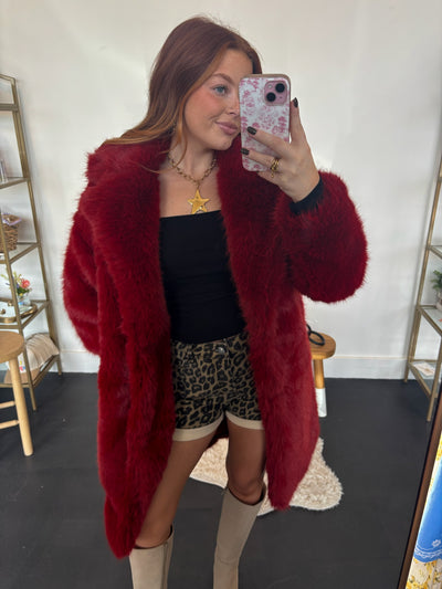 Luxe Faux Fur Coat