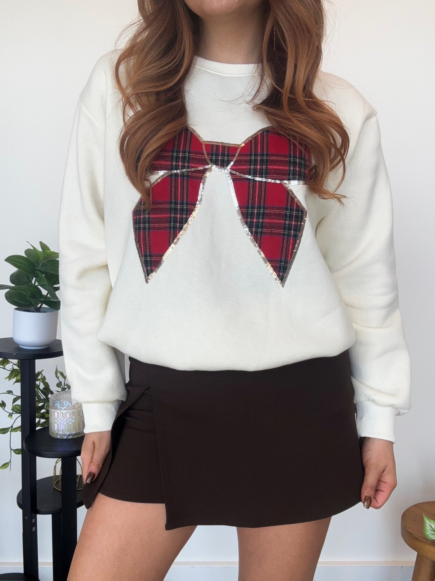 Holly Mini Skort - Brown-160 - BOTTOMS - OTHER-HAVE FASHION-[option4]-[option5]-[option6]-Leather & Lace Boutique Shop