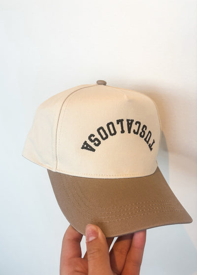 Tuscaloosa Inverted Trucker Hat- Beige
