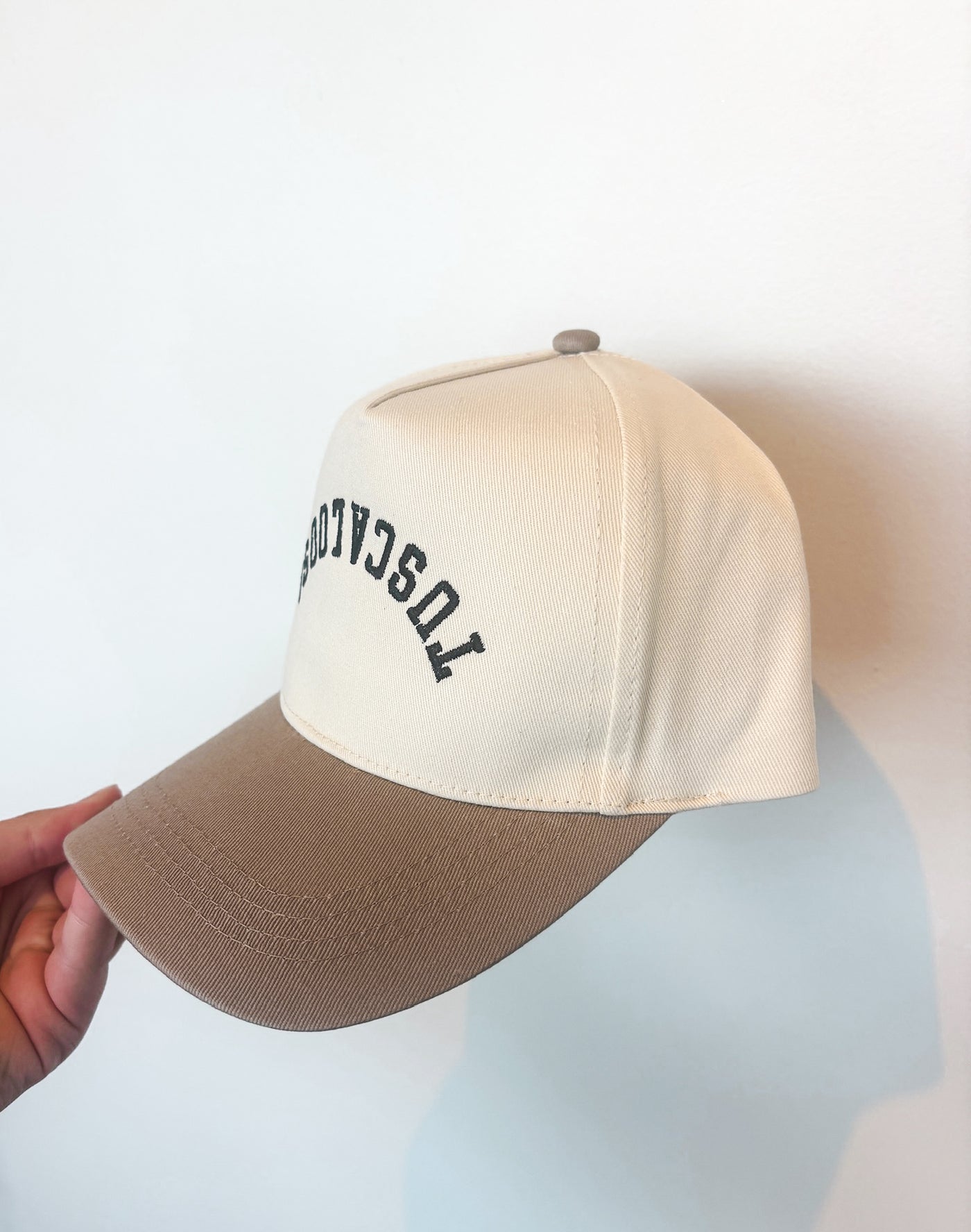 Tuscaloosa Inverted Trucker Hat- Beige