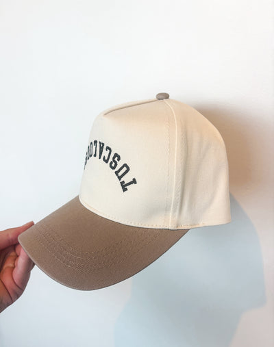 Tuscaloosa Inverted Trucker Hat- Beige