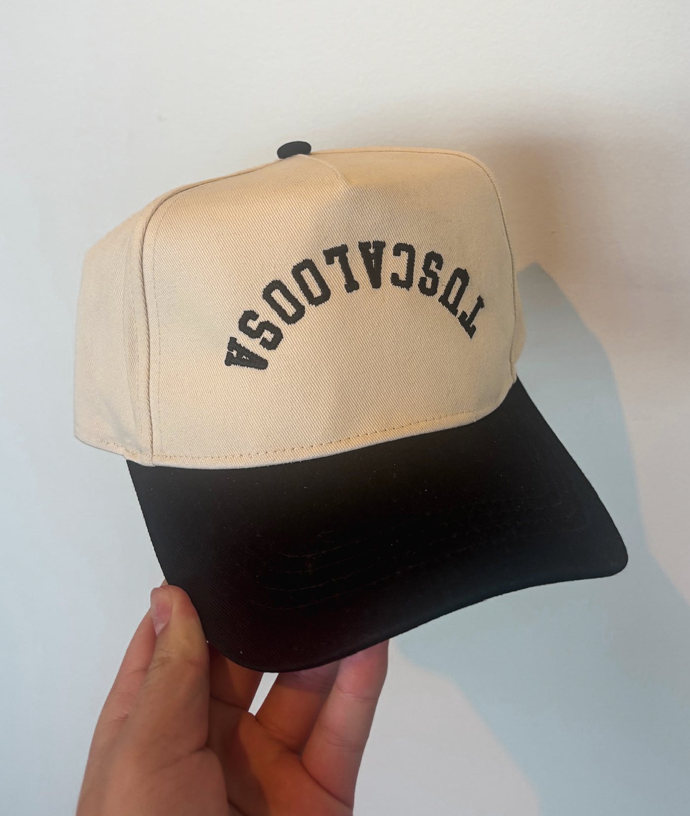 Tuscaloosa Inverted Trucker Hat- Black