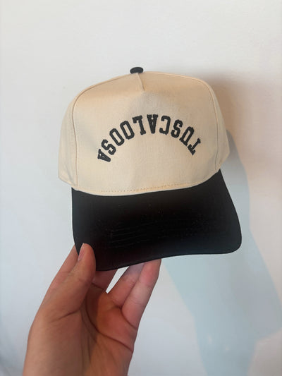 Tuscaloosa Inverted Trucker Hat- Black