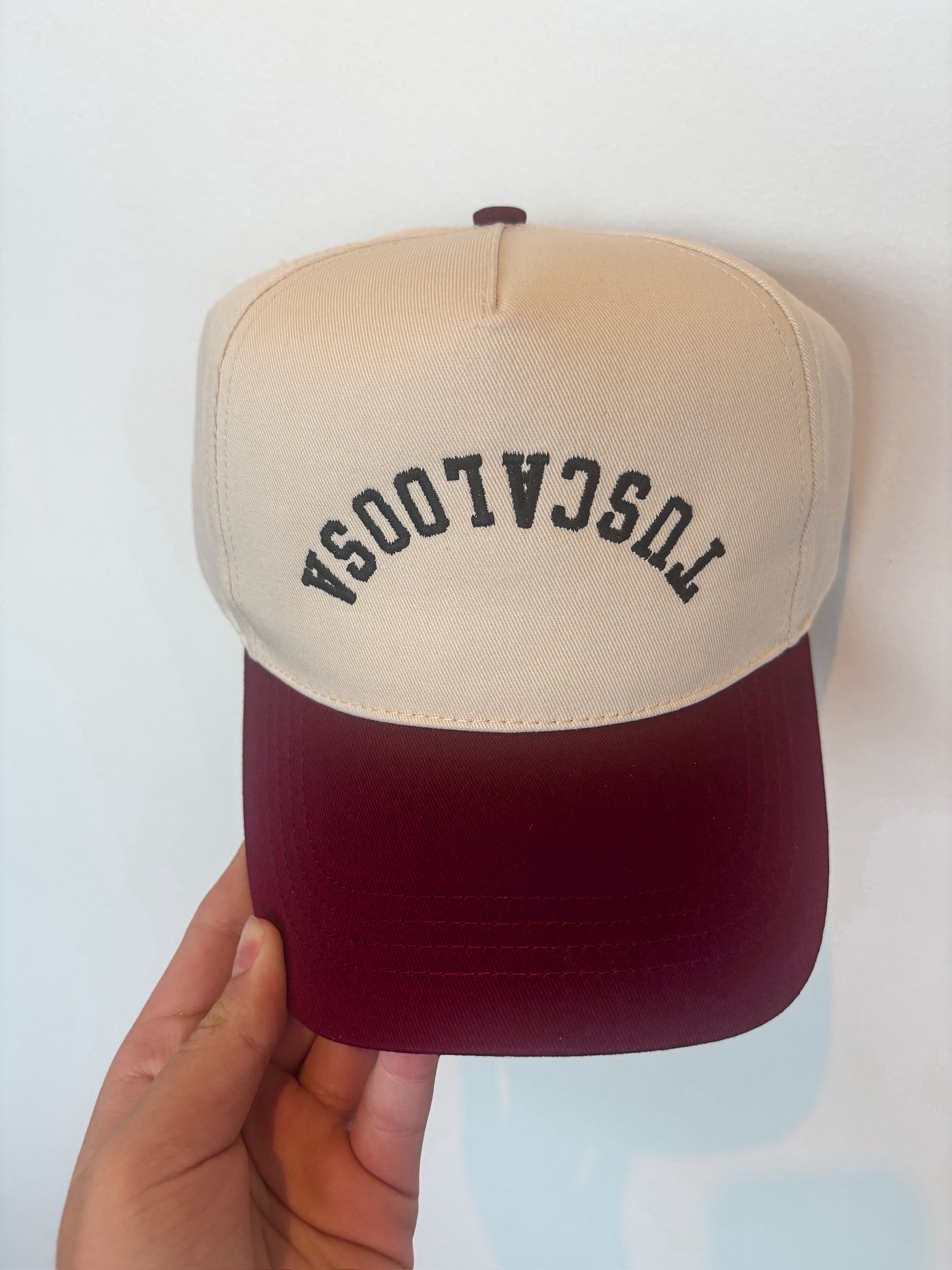 Tuscaloosa Inverted Trucker Hat- Crimson
