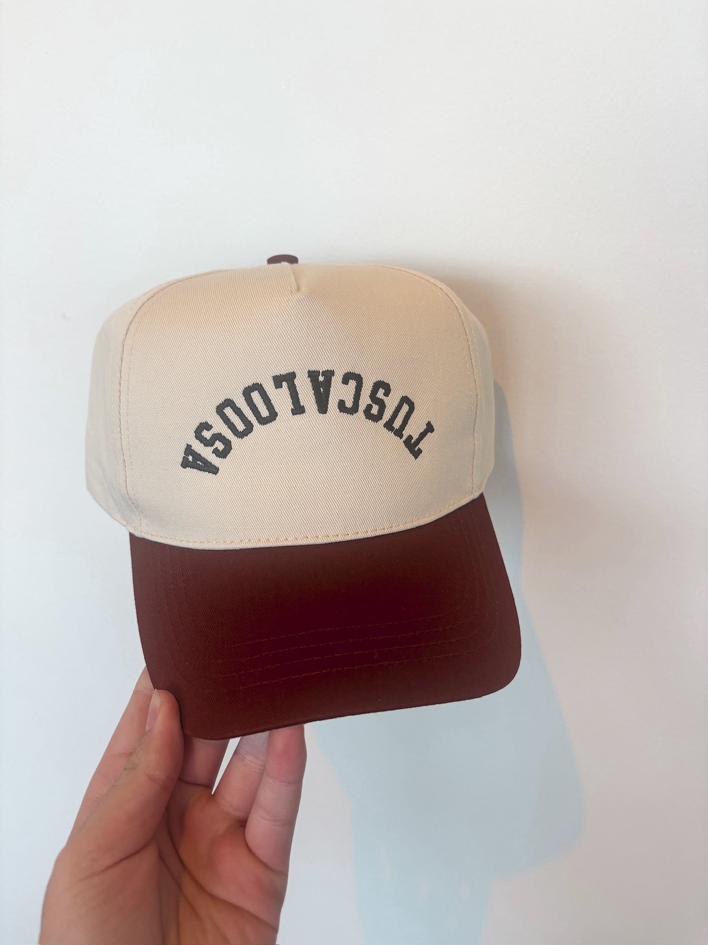 Tuscaloosa Inverted Trucker Hat- Crimson