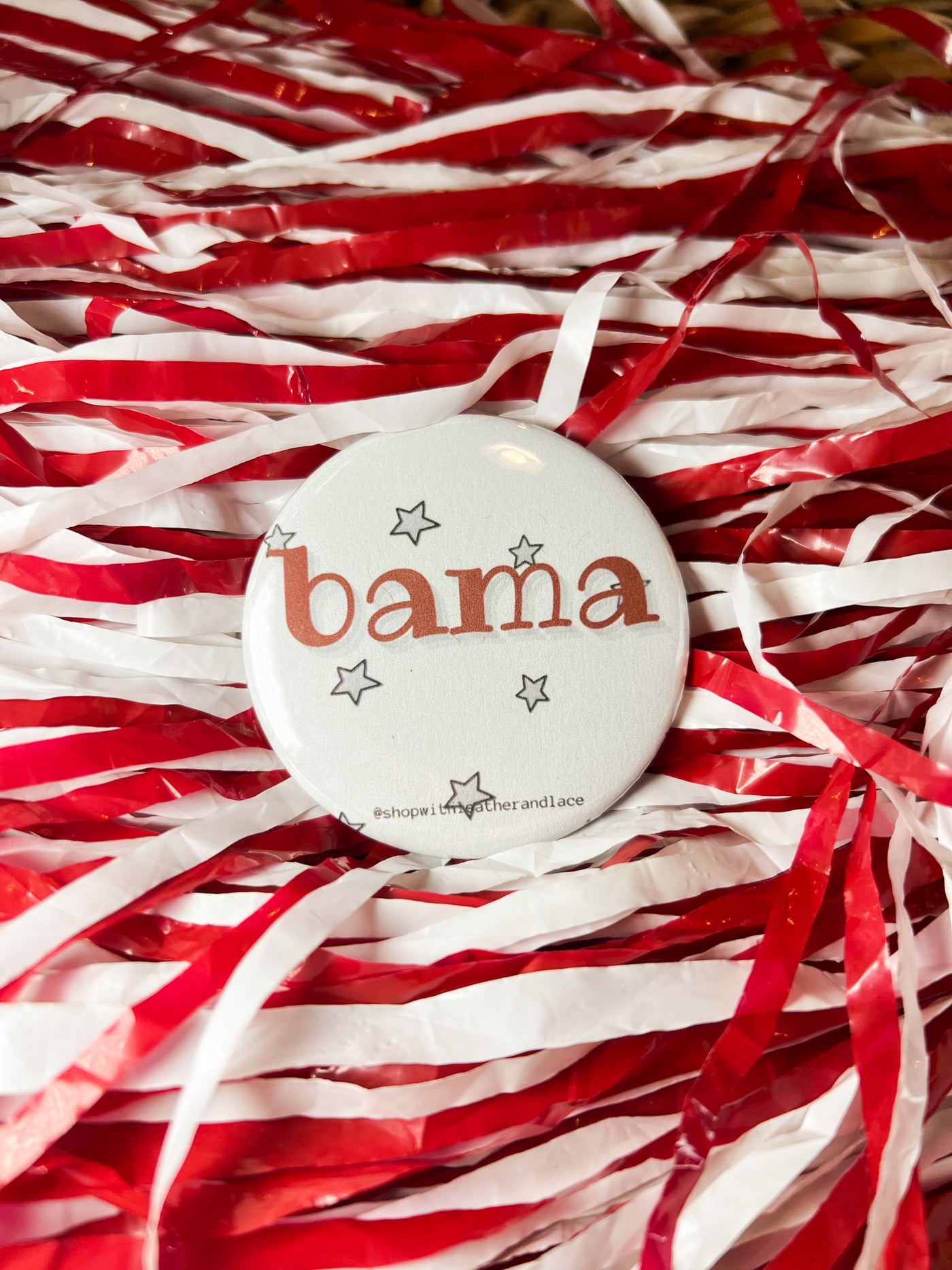 Gameday Buttons-190 - ACCESSORIES - GIFT-Leather & Lace-Bama Stars-[option4]-[option5]-[option6]-Leather & Lace Boutique Shop